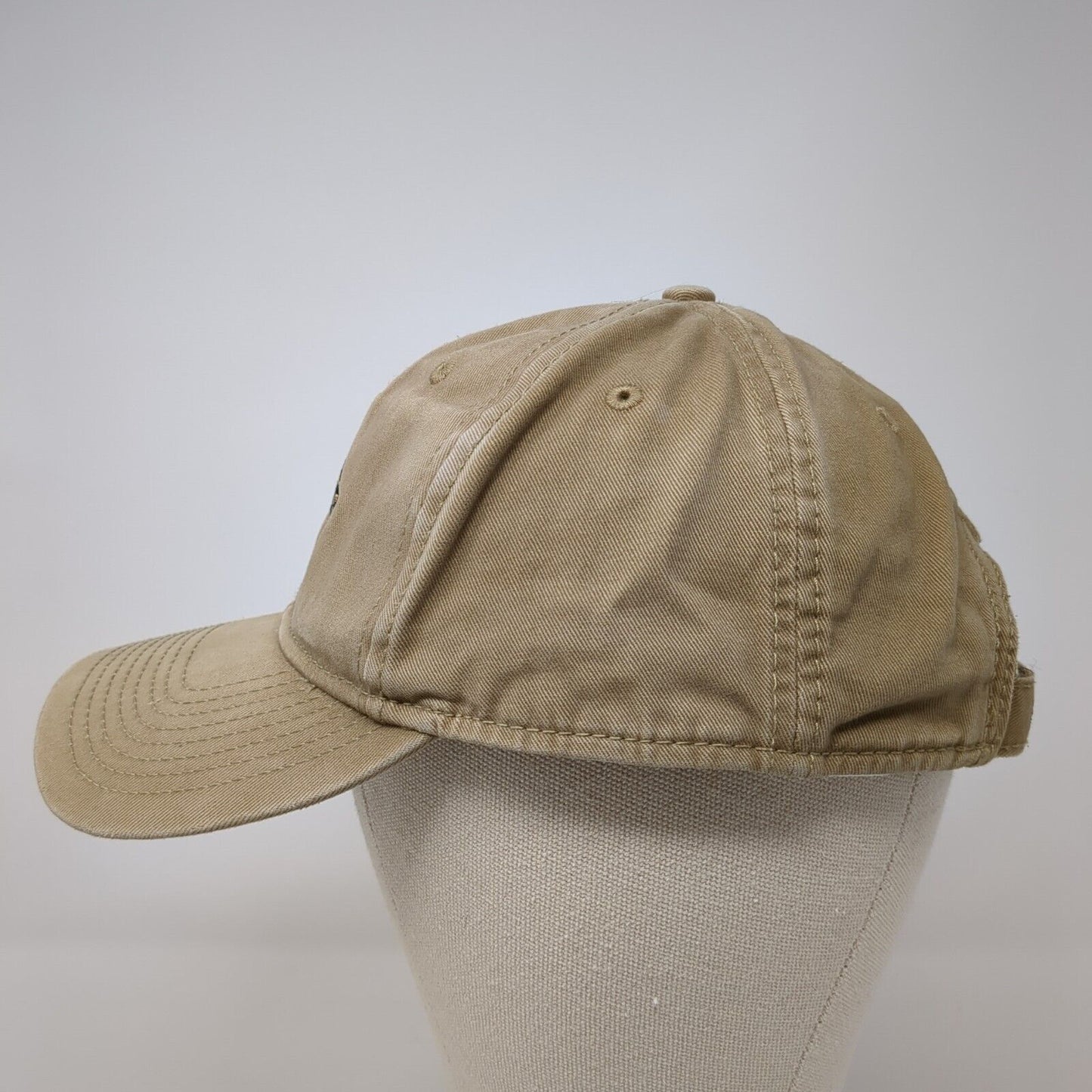 HSM-75 Wolfpack Strapback Hat Tan One Size Adjustable Embroidered