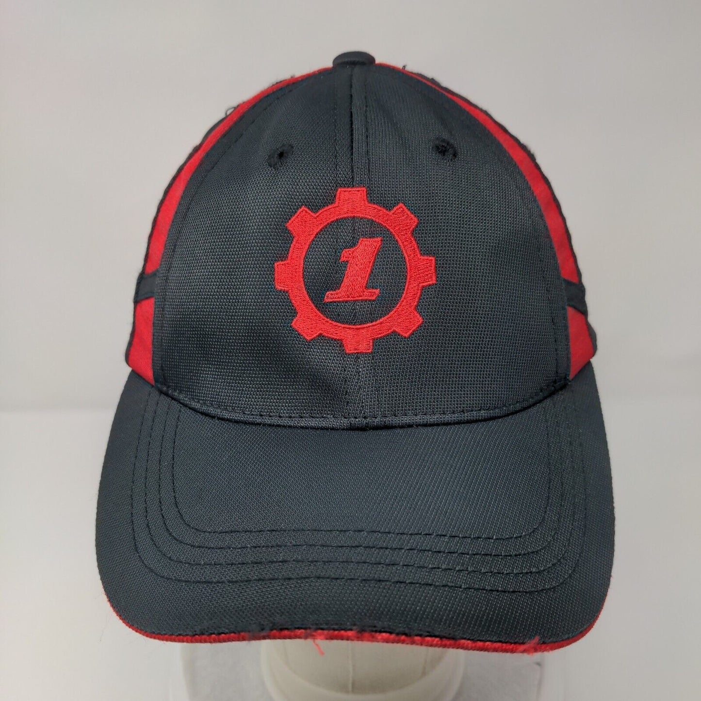 Sport-Tek Strapback Hat Black One Size Adjustable Embroidered Port Authority