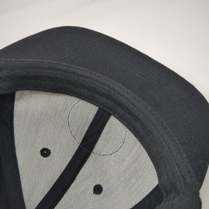 Fords Gin Snapback Black One Size London Dry Gin PVC Patch Logo Elephant hat