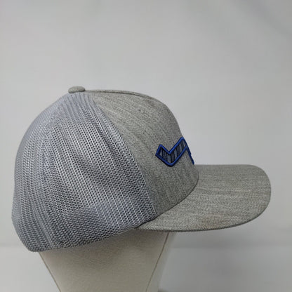 Kimes Ranch Snapback Trucker Hat Gray OSFA 110 Flexfit Mesh Back Yupoong