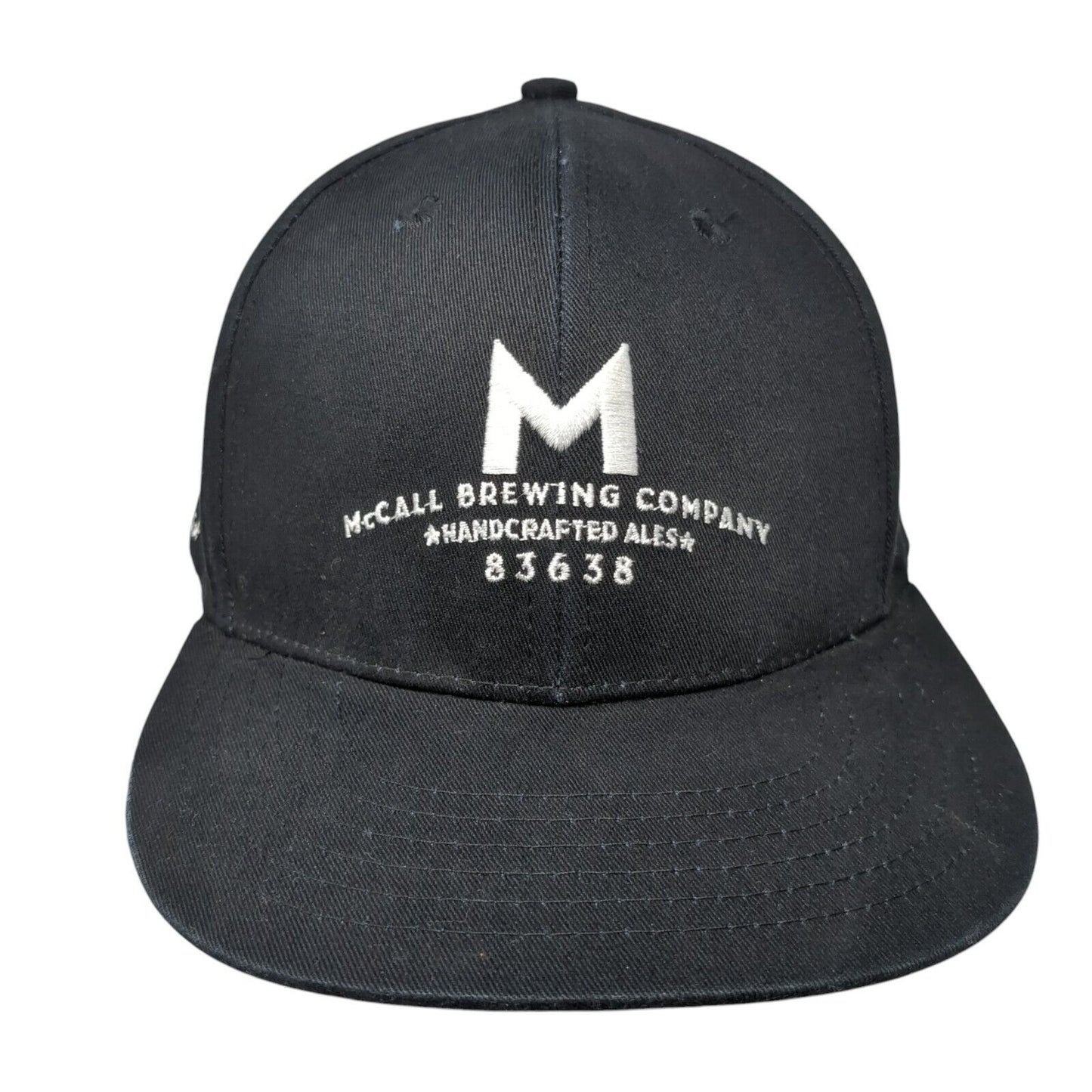 McCall Brewing Company Snapback Hat Black One Size Brewery Branding Co