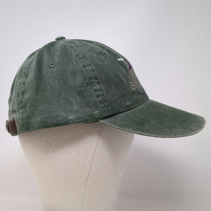 Zkapz Baseball Cap Green One Size Bite Me Mosquito Embroidered Leather Strap Hat