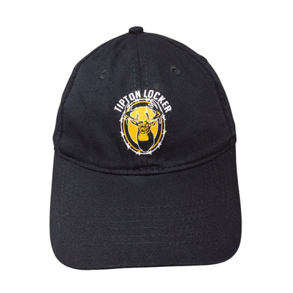 Tipton Locker Youth Strapback Hat Black One Size Adjustable Port & Company