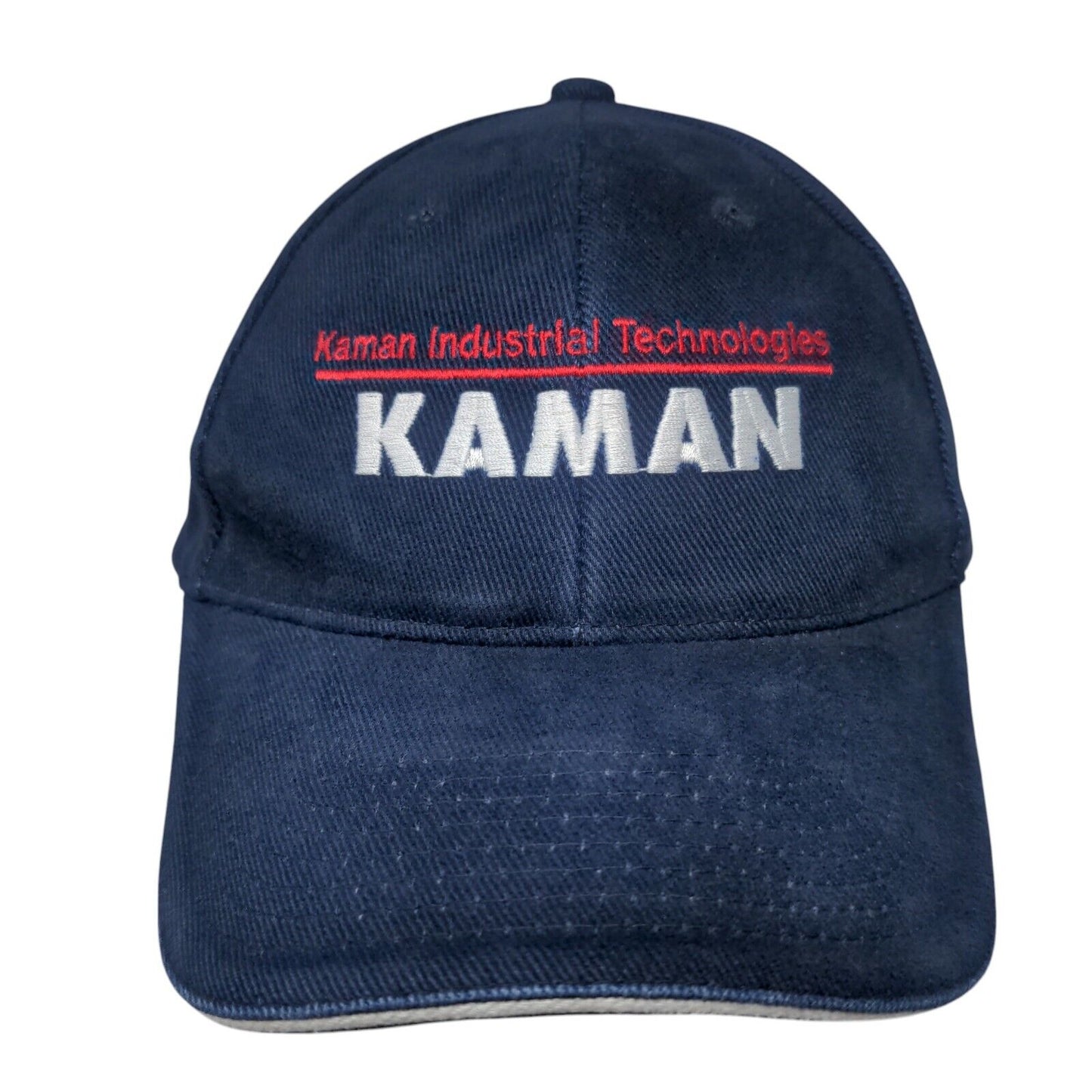 Kaman Industrial Technologies Slideback Hat Blue One Size Adjustable Embroidered