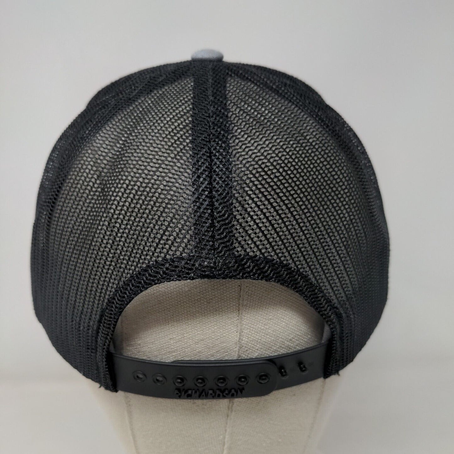 Boise River Marathon Snapback Trucker Hat Gray OS Adjustable Mesh Richardson