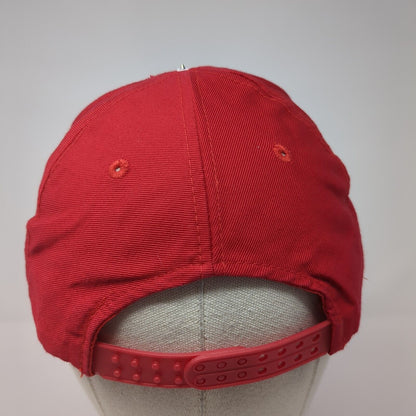 Plaza Tire Service Patch Snapback Hat Red One Size Adjustable Mohr's