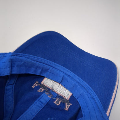 Aruba One Happy Island Est. 1499 Dushi Slideback Hat Blue OS Adjustable Cotton