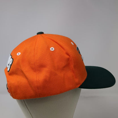 Zephyr Miami Hurricanes NCAA Snapback Hat Orange Green One Size Sebastian Ibis