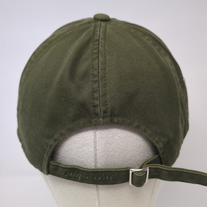 Circling Raven Golf Club Slideback Hat Green One Size 6 Panel Imperial