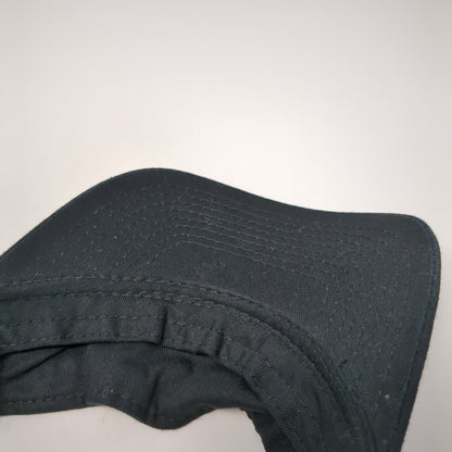 Outdoor Cap Strapback Gol Sun Visor Hat Black One Size Adjustable Solid Blank