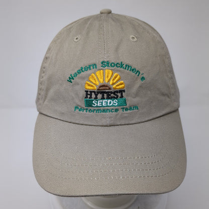 Western Stockmen's Hytest Seeds Strapback Hat Tan OSFA Port & Company