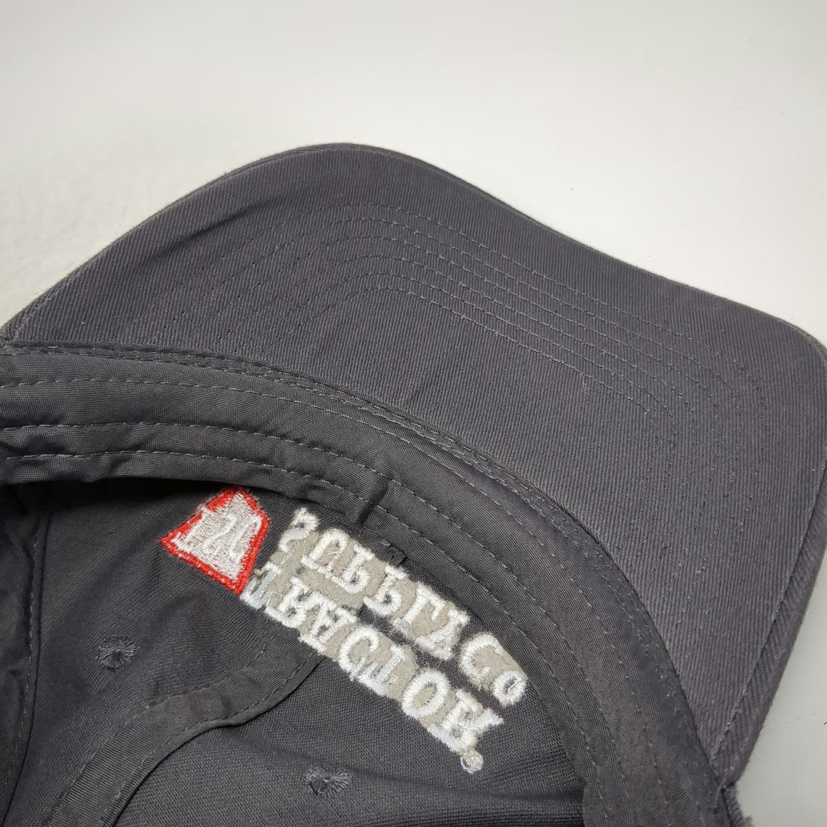 Tractor Supply Co Baseball Cap Gray One Size Slideback Hat TSC Since 38 Logo