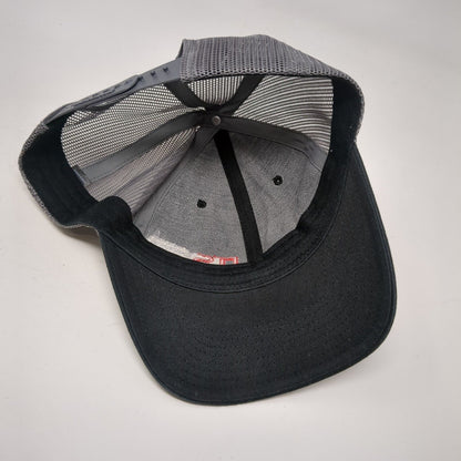 JTS Johnson Thermal Systems Snapback Trucker Hat Black OSFA Mesh Back Richardson