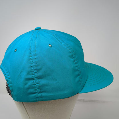 Cap America 5 Panel Blue One Size Snapback Hat 3M Logo Tonal Lightweight Promo