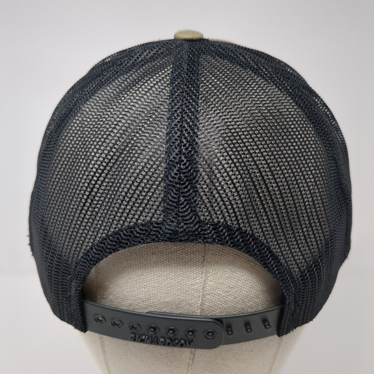 West End Trucking Donnelly ID Snapback Trucker Hat Green OS Mesh Back Richardson