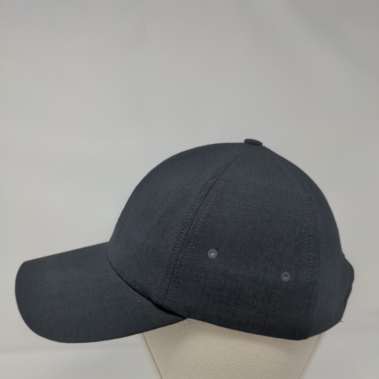 Lululemon Slideback Hat Black OSFA Adjustable Embroidered 6 Panel