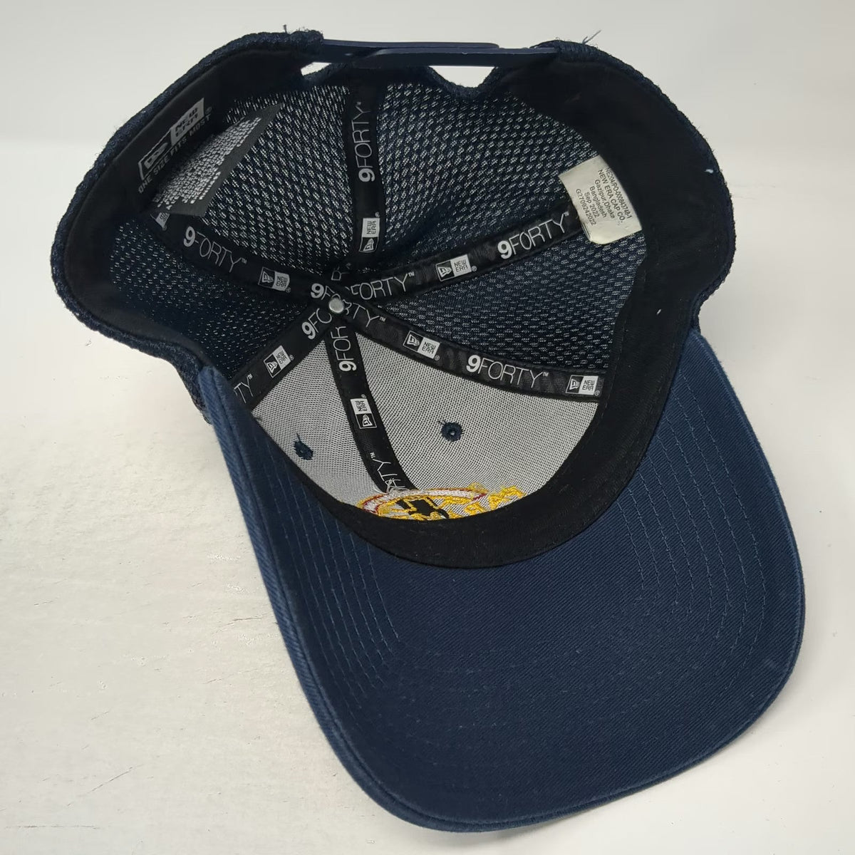New Era Blue One Size Trucker Hat NHTI Concord Paramedic Program Mesh Snapback