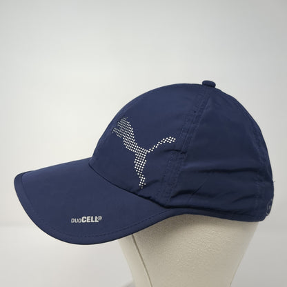 Puma DuoCell Strapback Hat Blue One Size Adjustable Embroidered Logo