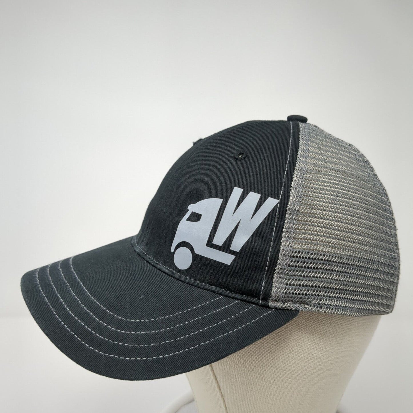 Richardson Snapback Trucker Hat M/L Adjustable Breathable Mesh Back 6 Panel