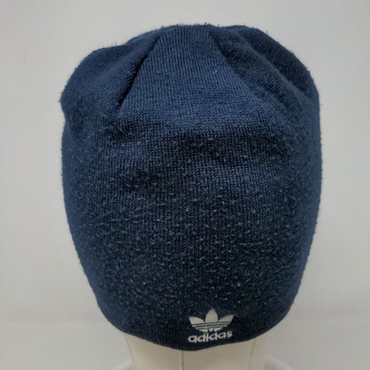 Adidas Men's Knit Beanie Hat Cap Blue Notre Dame Fighting Irish Embroidered Logo