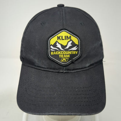 Klim Snapback Black One Size Hat Backcountry Team Mountain Patch Technical Gear