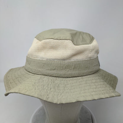 Outdoor Design Fisherman Bucket Hat Tan Medium Adjustable Drawstring Mesh DPC