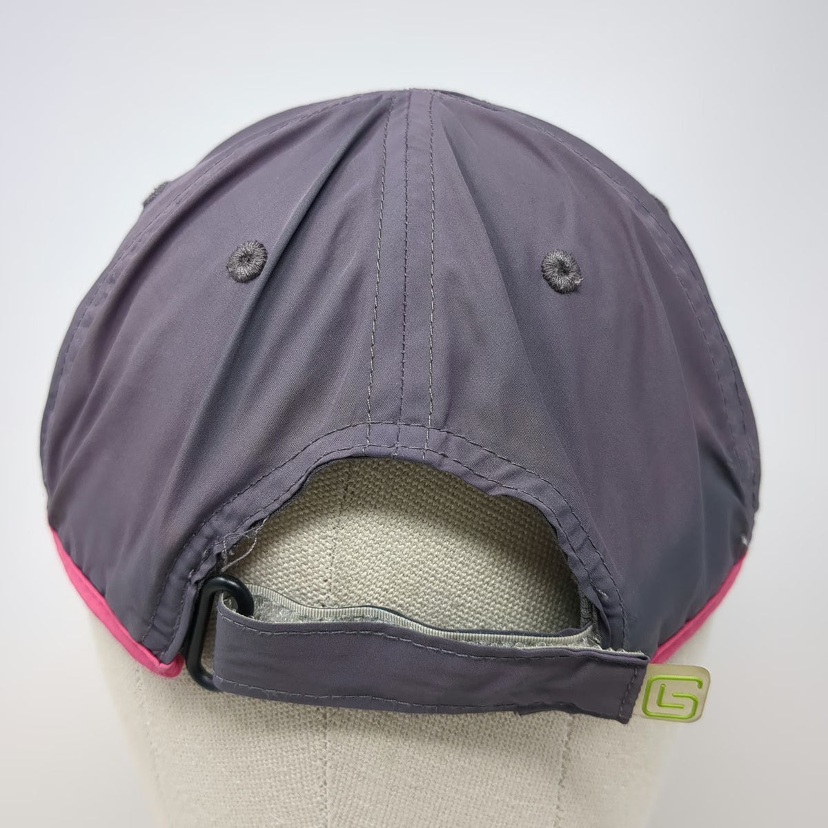 Greenlayer Baseball Cap Gray One Size Portland Marathon Runner Strapback Hat