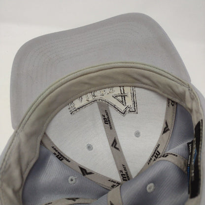 Raiger4 Construction Strapback Hat Gray OSFA Adjustable M2 Pacific Headwear