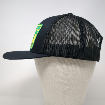 F/U Livestock Trucker Hat Black One Size DTF Down To Farm Patch Mesh Back