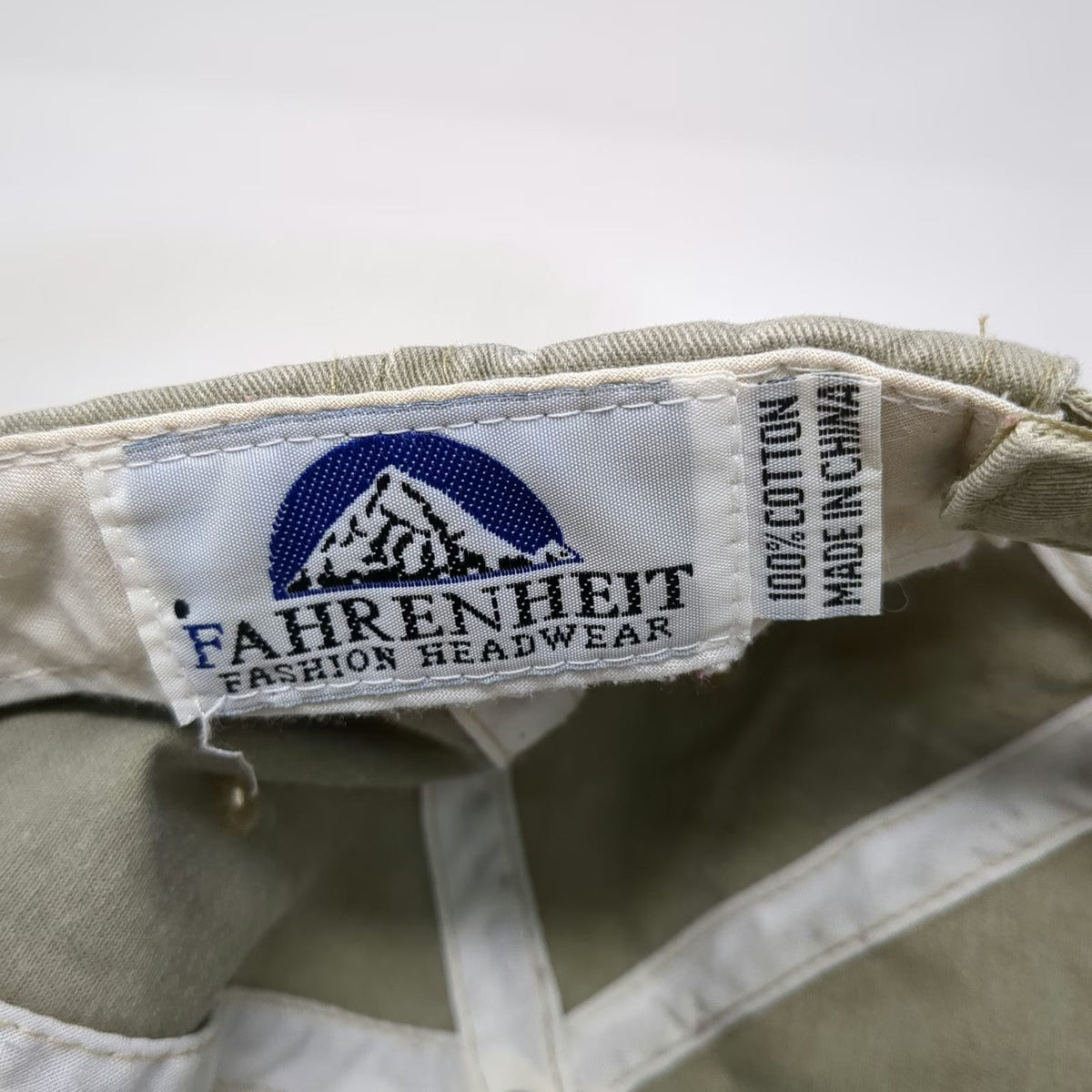 Fahrenheit International Choral Festival Montana Beige One Size Baseball Cap Hat