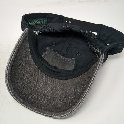 Legacy Trucker Hat Gray One Size Oregon State Deschutes Brewery Mesh Snapback