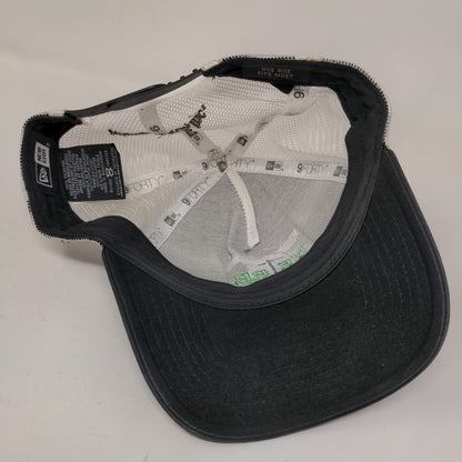 NEBB Certification #3462 Snapback Mesh Back Trucker Hat Black OSFM New Era