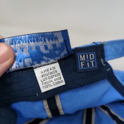 Bella Collina 2008 Slideback Hat Blue Mid Fit Embroidered Ahead