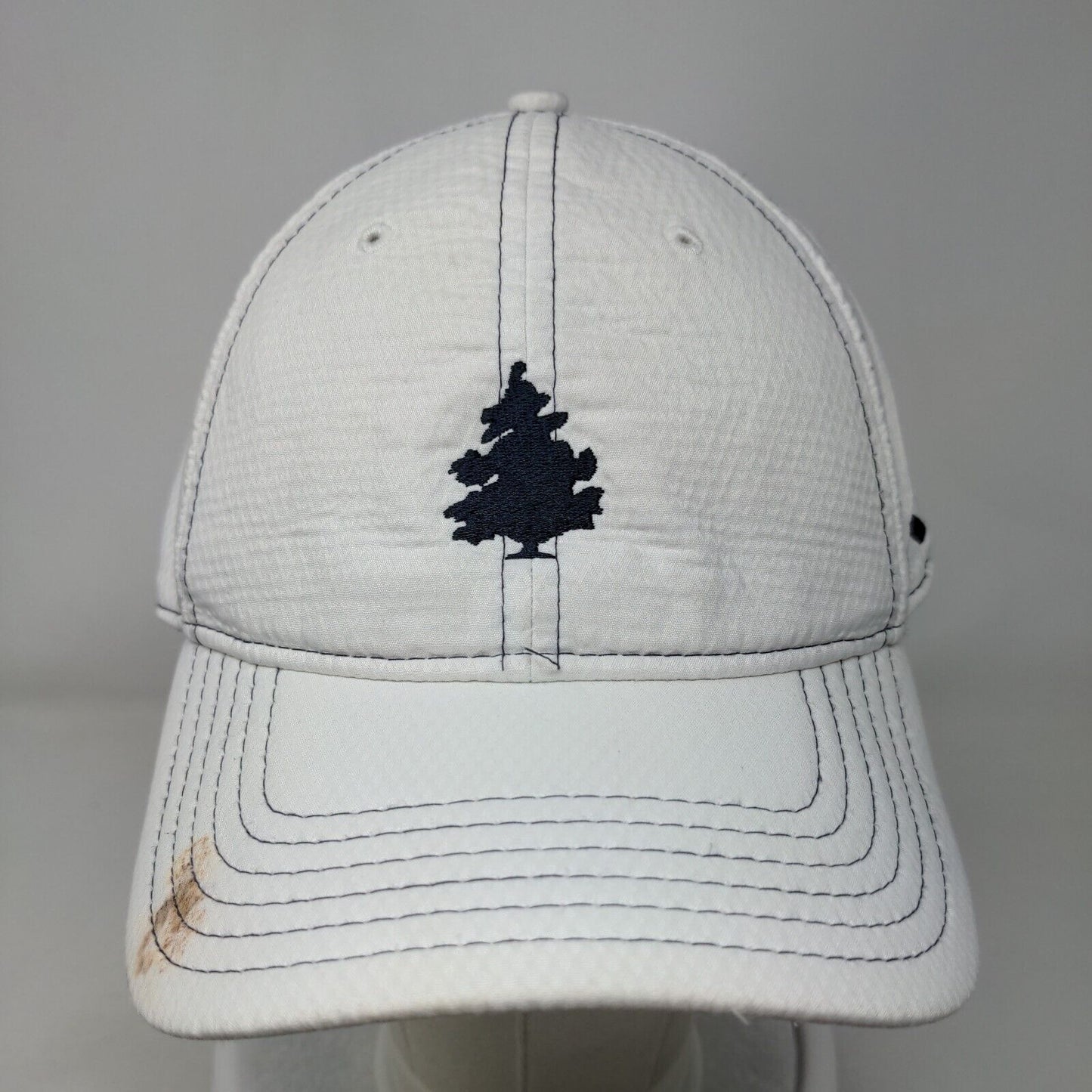 Under Armour Strapback Hat White One Size Adjustable Embroidered 6 Panel