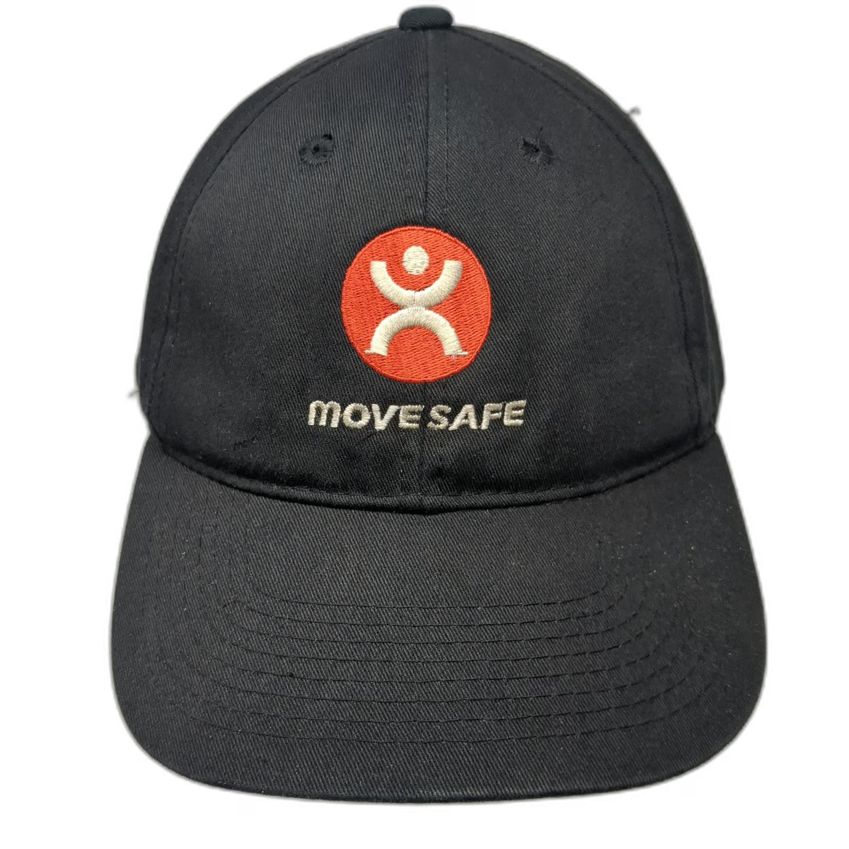 AJM Baseball Cap Black OS Move Safe Industrial Athlete Strapback Hat Adjustable