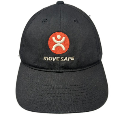 AJM Baseball Cap Black OS Move Safe Industrial Athlete Strapback Hat Adjustable