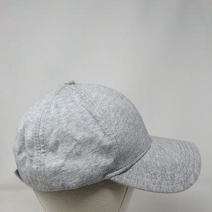 Glitter Star Strapback Hat Gray One Size Adjustable Lightweight 6 Panel Cotton