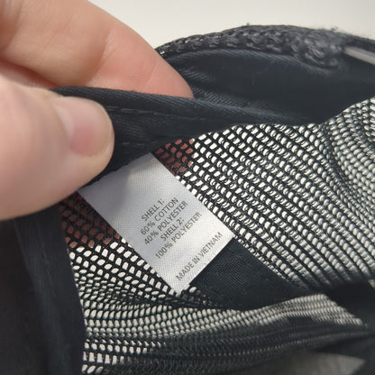 The Beer Guys Saloon Snapback Trucker Hat Black Large Mesh Back Outdoor