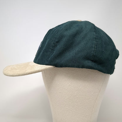 Cotton On 5 Panel Hat Green One Size Corduroy Suede Brim California Redwood