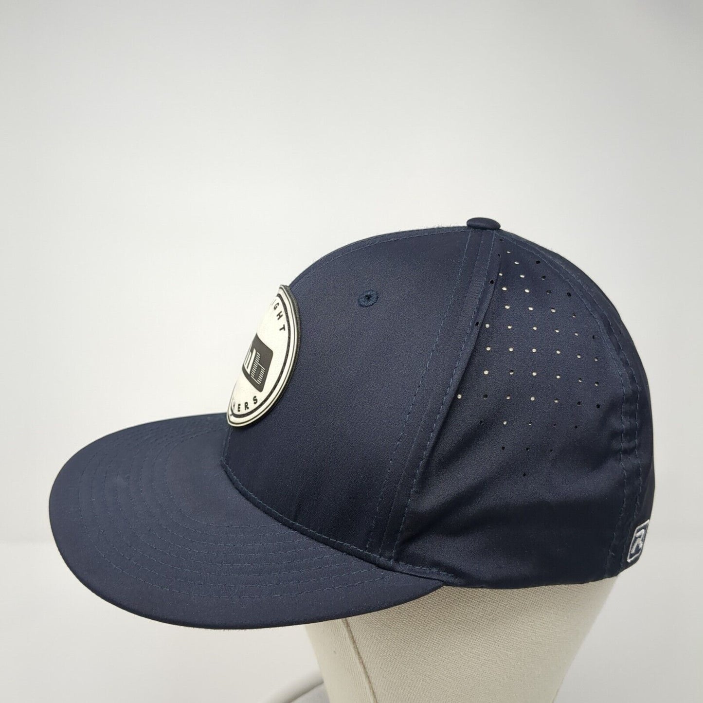 Wright Brothers Fitted Hat Blue S/M Breathable Flexfit PTS Lite Richardson