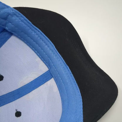 BWM Global MiLB Idaho Falls Chukars Madres Blue Black Strapback OS Signed Hat