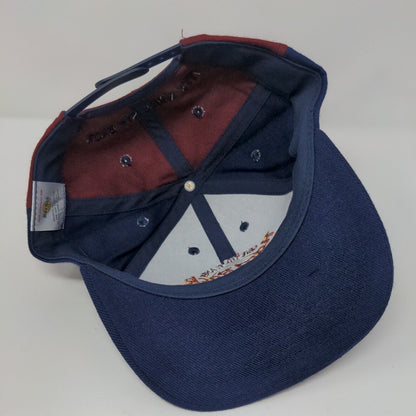 Hard Rock Cafe Maui Snapback Hat Multi OSFA Save The Planet Colorblock
