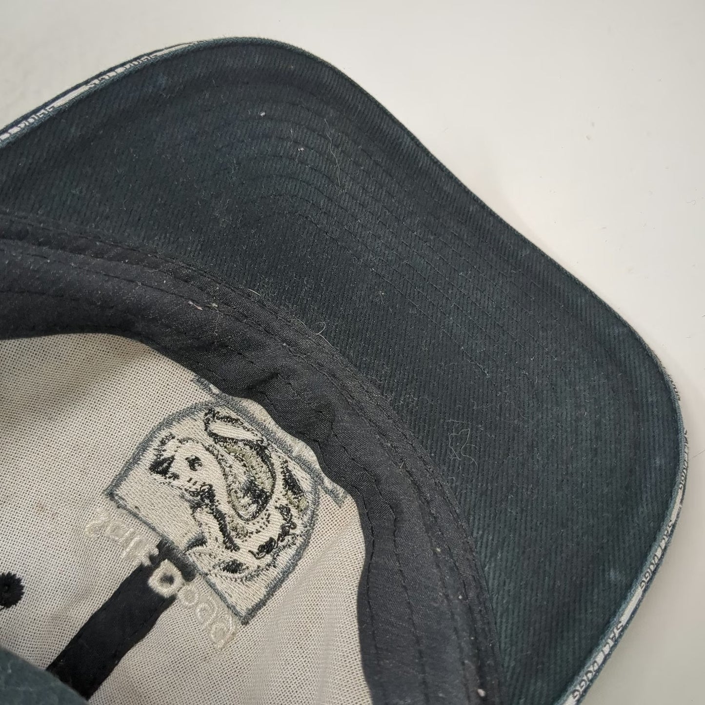 Buyers Products Salt Dogg Spreaders Wolf Baseball Cap Blue One Size Slideback