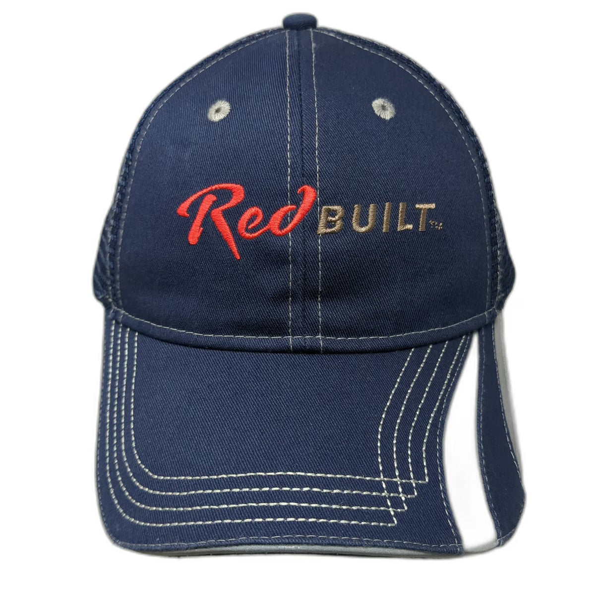 Cap America Baseball Cap Blue One Size RedBuilt Mesh Reflective Strapback Hat