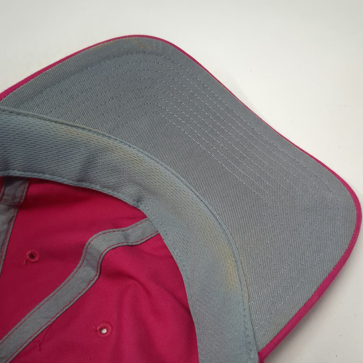 Adidas Baseball Cap Pink One Size Embroidered Logo Climalite Adjustable Hat