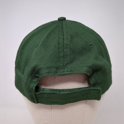 Spring is Here Strapback Hat Green One Size Adjustable Solid Hit Wear