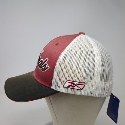 Reebok Arizona Cardinals NFL Trucker Hat Red Brown White One Size Mesh Snapback