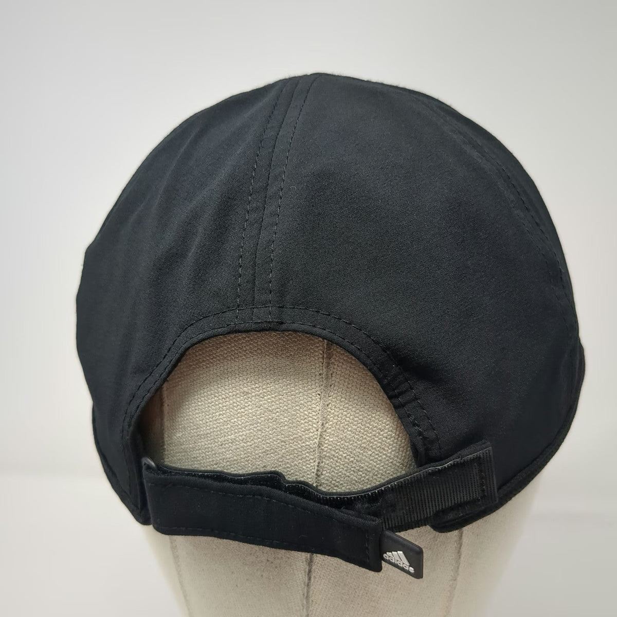 Adidas Baseball Cap Black One Size Climalite Performance Strapback Training Hat
