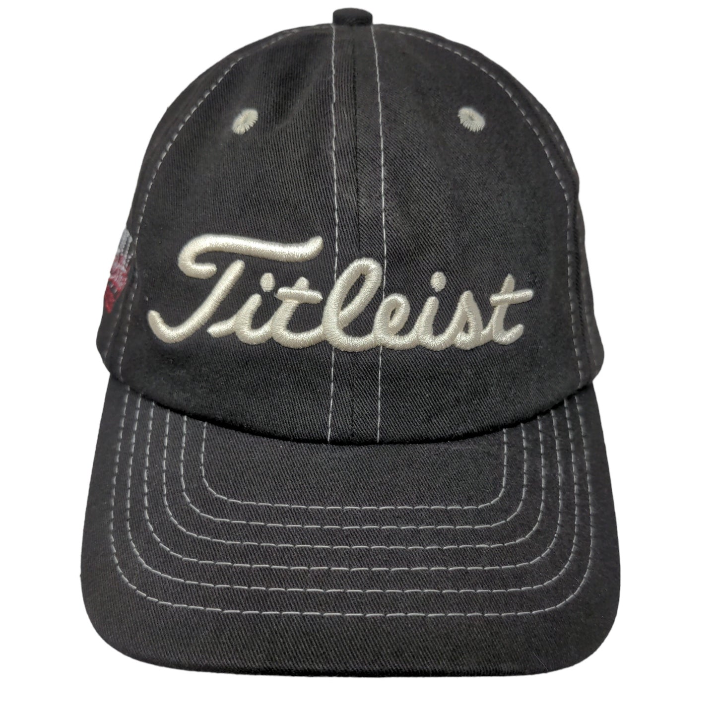 Titleist Men's Slideback Hat Black Embroidered Hawkins Bailey Warehouse Logo