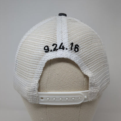 Cykel Scramble CILF Bar Snapback Trucker Hat Gray OS Adjustable Mesh Back Boco